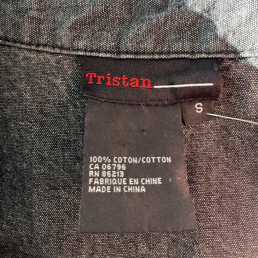 Tristan black denim dress/jacket - size S - Picture 10 of 10